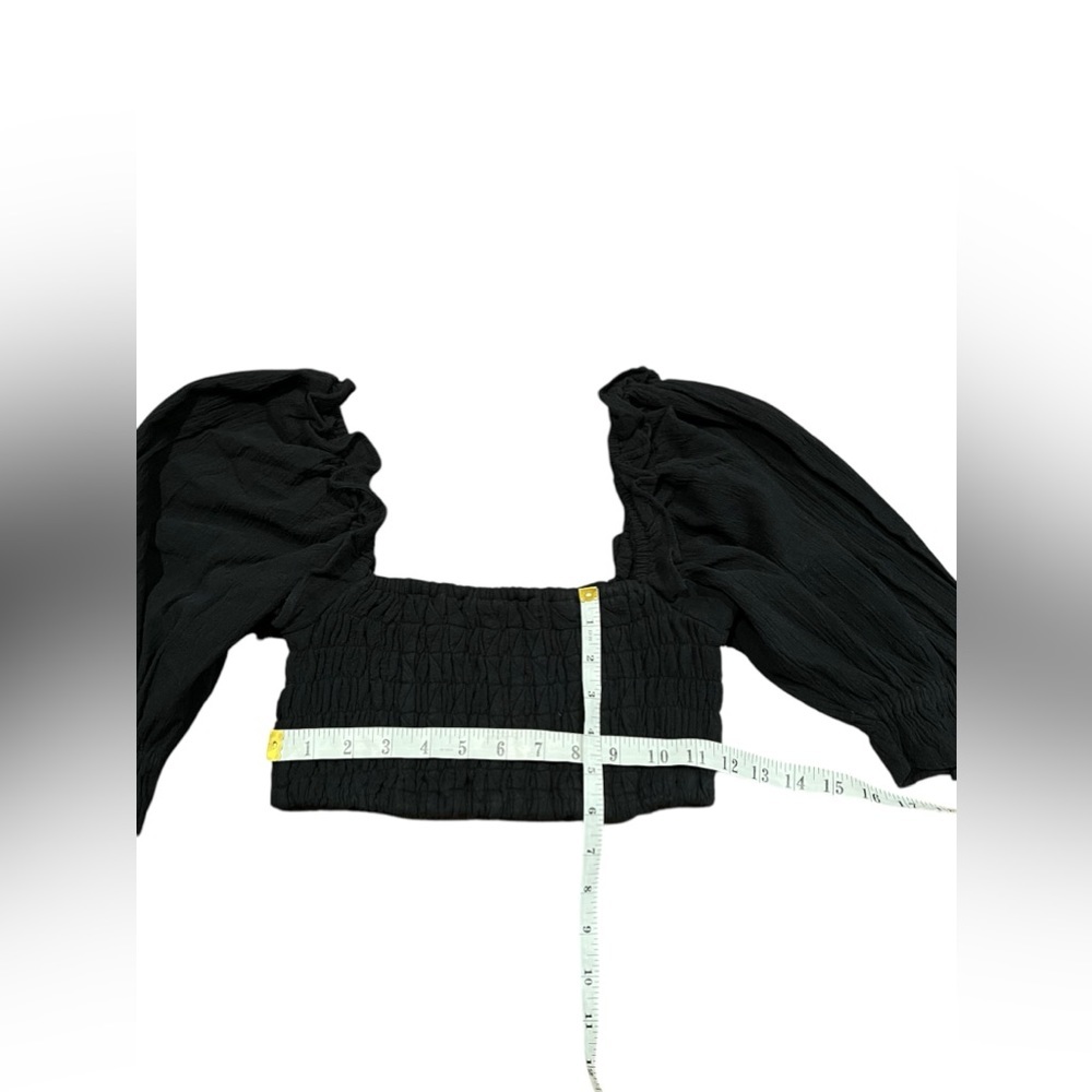 Free People Set Womens At Ease Crop Top & Pants Black Size XS - Picture 12 of 16